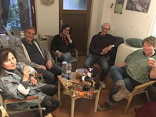Gemütliche Arbeitspause