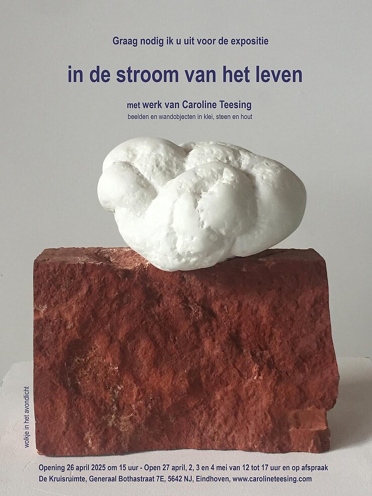 Ausstellungsflyer Caroline Teesing